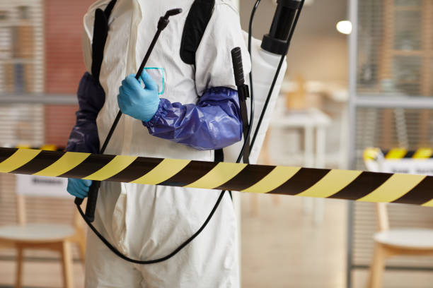 Professional Biohazard technician working in Port Orange, FL